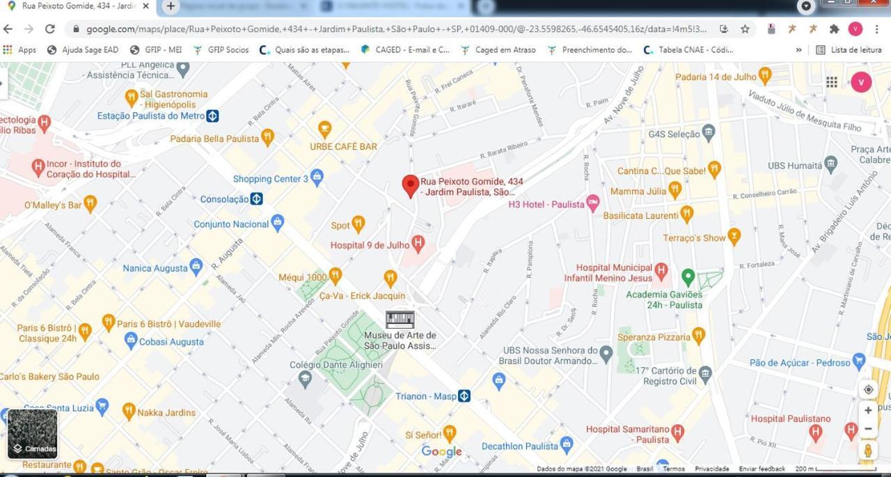 O Viajante Av Paulista Ostello San Paolo Esterno foto